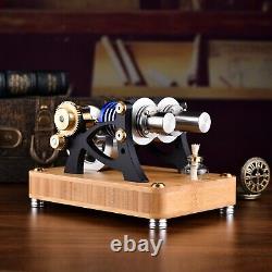 Hot Air Stirling Engine Motor Model Education Toy Electricity Power Generator