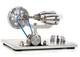 Hot Air Stirling Engine Motor Model Educational Toy Electricity Generator