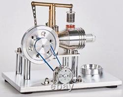 Hot Air Stirling Engine Motor Model Educational Toy Electricity Generator