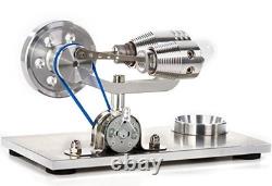 Hot Air Stirling Engine Motor Model Educational Toy Electricity Generator