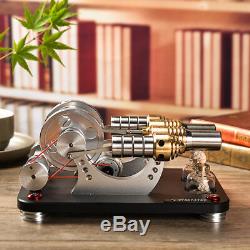 Hot Air Stirling Engine Motor Model Generator Education Toy Electricity M16-22-D