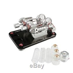 Hot Air Stirling Engine Motor Model Generator Education Toy Sterling Engine NEW