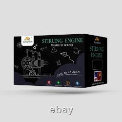 Hot Air Stirling Engine Motor Model Imagination Development Educational Toy E