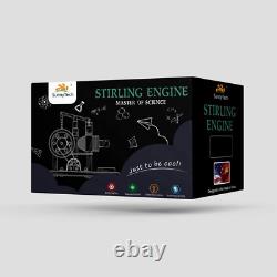 Hot Air Stirling Engine Motor Model Imagination Development Educational Toy Elec