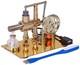 Hot Air Stirling Engine Motor Model, Stirling Engine Kit, Single-cylinder Meta