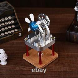 Hot Air Stirling Engine Motor Steam Heat Education Model Toy Kit M16-CF