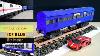 How To Make A Train Engine With Cardboard U0026 Dc Motor Diy Rc Train Icf Blue Coach With Interior
