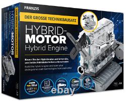 Hybrid Motor Engine 13 Plastic Model Kit FRANZIS