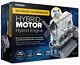 Hybrid Motor Engine 13 Plastic Model Kit Franzis