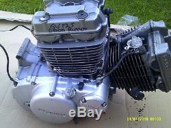 Hyosung aquila 125 gv engine motor tested working carb model, very clean