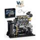 Inline 4-cylinder Diesel Engine Model Kit With Motor 1029 Pcs Stem