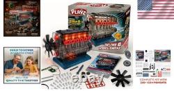 Inline 6 Engine Model Kit Build Your Own STEM Mini Engine