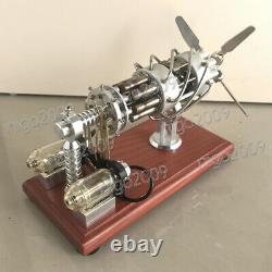Innovative Hot Air Stirling Engine Model Toy DIY Physics Lab Generator Motor Toy