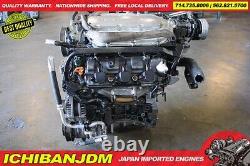 JDM 2008-2012 Honda Accord Odyssey J35A VCM Model 3.5L V6 Engine J35 SOHC Motor