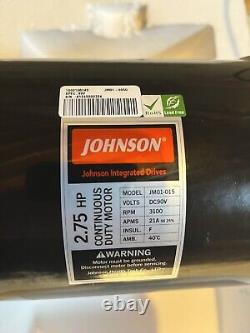 Johnson Electric Motor Treadmill Motor Model JM01-015 Horizon 2.75 Hp Brand New