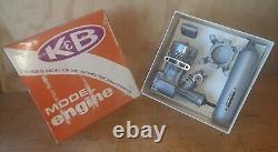 K&B. 65R/C Model 5800 Airplane Engine/Motor, New In Box, KB RC NOS, Perfect