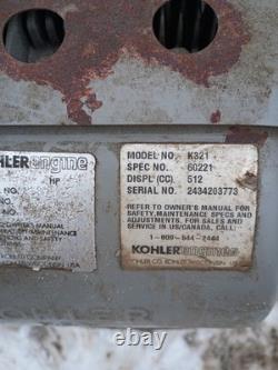 Kohler 14hp Model K321 Horizontal Shaft Engine Motor Wheel Horse Garden Tractor