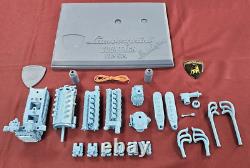 Lamborghini Countach Engine Motor Model Kit 1/12