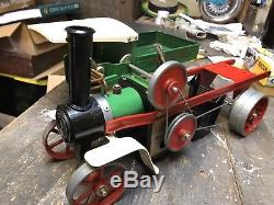 Live Steam Mamod SW1 Lorry Wagon Model Green- Traction Engine