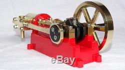 Live Steam Single Cylinder Mill Model Steam Engine Fully Machined Metal Kit