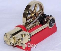 Live Steam Single Cylinder Mill Model Steam Engine Fully Machined Metal Kit