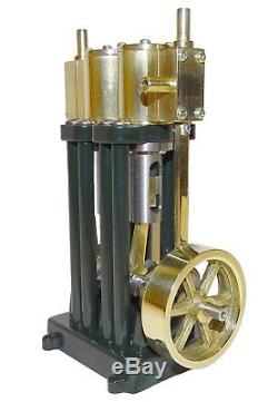 Live Steam Twin Cylinder Marine Model Steam Engine Fully Machined Metal Kit