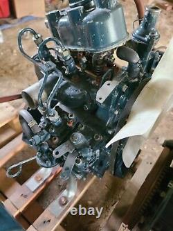 Lot of 4 Kubota Diesel Engine 2 cylinder Marine Motors Model Z482-E