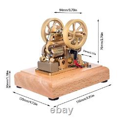 M14 Gas Engine Motor Model Atkinson Differential Oppose Piston Engineer Toy Gift