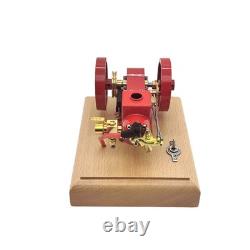 M17B 1.6cc Mini Hit & Miss Gasoline Engine Model Brass Micro 4-Stroke Motor