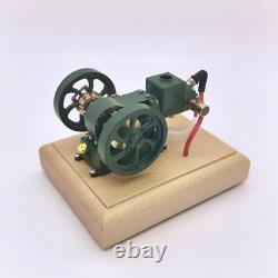 M17 1.6CC Hit and Miss Gas Engine Model Brass Internal Combustion Motor