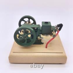M17 1.6CC Hit and Miss Gas Engine Model Brass Internal Combustion Motor