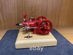 M25 Retro Gas Engine Motor Model that Works Double Flywheels Speed Adjust Toys