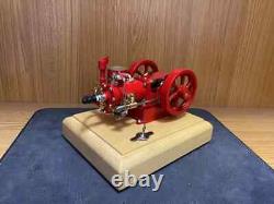M25 Retro Gas Engine Motor Model that Works Double Flywheels Speed Adjust Toys