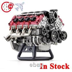 MAD V8 Engine Internal Combustion Model Assembly Kit RC Full Simulation Engine