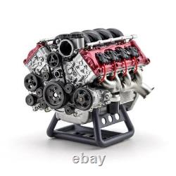MAD V8 Engine Internal Combustion Model Assembly Kit RC Full Simulation Engine