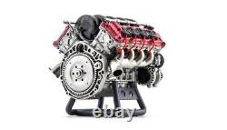 MAD V8 Engine Internal Combustion Model Assembly Kit RC Full Simulation Engine