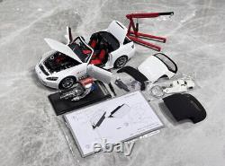 MH 118 White JDM S2000 AP2 Sports F22C Engine Model Diecast Metal Car