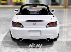 MH 118 White JDM S2000 AP2 Sports F22C Engine Model Diecast Metal Car