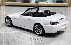MH 118 White JDM S2000 AP2 Sports F22C Engine Model Diecast Metal Car