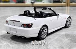 MH 118 White JDM S2000 AP2 Sports F22C Engine Model Diecast Metal Car