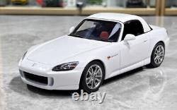 MH 118 White JDM S2000 AP2 Sports F22C Engine Model Diecast Metal Car