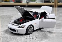 MH 118 White JDM S2000 AP2 Sports F22C Engine Model Diecast Metal Car