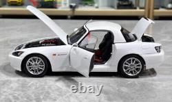 MH 118 White JDM S2000 AP2 Sports F22C Engine Model Diecast Metal Car