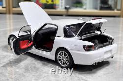 MH 118 White JDM S2000 AP2 Sports F22C Engine Model Diecast Metal Car