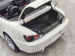 MH 118 White JDM S2000 AP2 Sports F22C Engine Model Diecast Metal Car