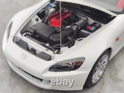 MH 118 White JDM S2000 AP2 Sports F22C Engine Model Diecast Metal Car