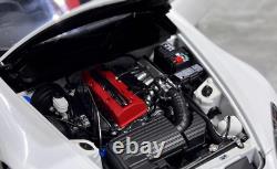 MH 118 White JDM S2000 AP2 Sports F22C Engine Model Diecast Metal Car
