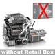 Moc W16 Engine Model Kit Motorized Bugatti Building Blocks With Battery Motor Gift