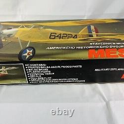 MODELA SPERRY M-1 MESSENGER CO2 Engine Motor Balsa Flying Model Airplane Kit