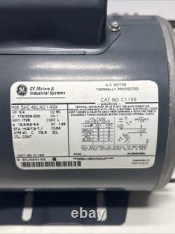 Marathon Motor Model 5KC46LN0149X / 3/4 HP Single Phase 115-230v